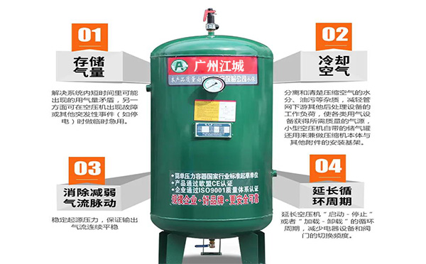 空压机储气罐的作用